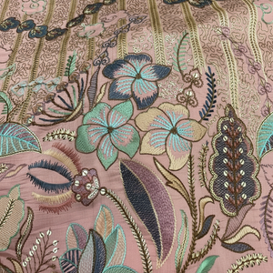 Fendy bordado de seda telas de lujo Sherwani Kurta Koti estilo liso patrón recubierto tejido de punto transpirable para niños - Product Image 1