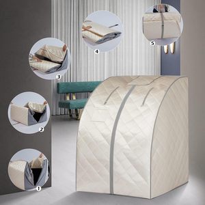 Smartmak <span class=keywords><strong>Sauna</strong></span> inframerah jauh seluruh tubuh satu orang Set SPA portabel dengan pengendali waktu & suhu jarak jauh - Product Image 3