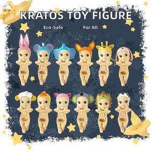 <span class=keywords><strong>Junhui</strong></span> venta al por mayor de PVC Kratos figura de acción nueva colección modelo de juguete figuras de acción muñeca logotipo personalizado caja de decoración de escritorio - Product Image 2