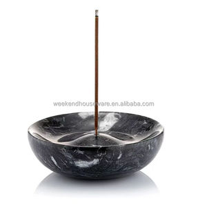 Venta al por mayor Mini moderno Jade mármol piedra incienso titular escritorio incienso palo titular lujo <span class=keywords><strong>Buda</strong></span> incienso quemador conjunto - Product Image 4