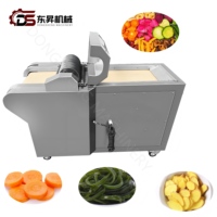 Automatische ui-, aardappel-, cassave-, appel-, mango-, citroen-, kokosnoot- en voedselchips-snijmachine, industriële groente- en fruitsnijmachine