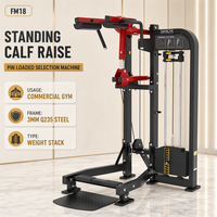 Machine à mollets professionnelle pour la musculation des mollets, équipement de fitness