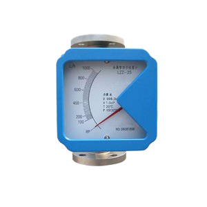 LZZ-25 Metal Rotor Flow Meter 100-1000 L/h Flange Connection For Liquid Gas Water - Product Image 1