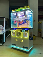 Vente directe fabricant – Mini borne d'arcade de table à monnayeur pour distributeur de jouets en fer, garantie 1 an, version anglaise