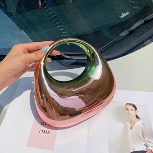 2024 Acrylic Fashion Ladies Handbags with Chain Crossbody Party Bag Valentine's Day <b>Gift</b> Lipstick Purse Earphone Bags - Product Image 4