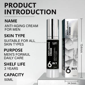 Crème anti-âge 6 en 1 pour homme en marque propre avec <span class=keywords><strong>du</strong></span> rétinol, hydrate, nourrit la peau, améliore l'état de la peau, prévient le relâchement cutané - Product Image 6