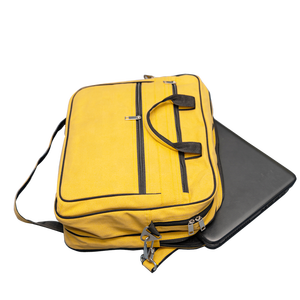 Bolsa Personalizada Profesional Reutilizable, Bolsa para Portátil de Lona 100% Algodón, Fabricada en India, Bengala Occidental - Product Image 3