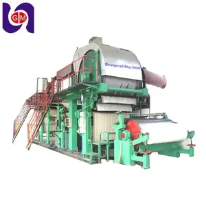 China suppliers recycling paper making machine Tissue Paper Production Line Toilet Paper Making Machine