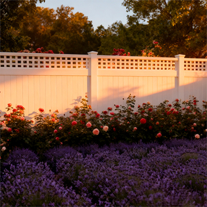 Nhà sản xuất cung cấp 6x8 chân trắng nhựa <span class=keywords><strong>PVC</strong></span> Vinyl đầy đủ sự riêng tư hàng rào Panels với bài - Product Image 1