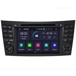 2020 heißer verkauf günstige preis Android 9,0 doublie din auto GPS navigation auto DVD player für MERCEDES-BENZ E-CLASS W211