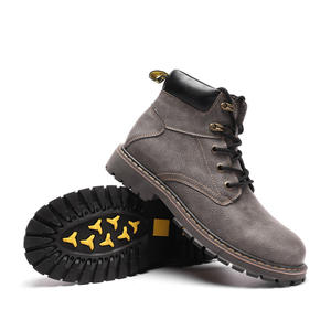 <span class=keywords><strong>Botas</strong></span> de herramientas para <span class=keywords><strong>hombre</strong></span> <span class=keywords><strong>Botas</strong></span> Martin <span class=keywords><strong>Botas</strong></span> de Trabajo y Seguridad Chukka Senderismo & Trekking Cuero High Top Mid-Top Lace up <span class=keywords><strong>Botas</strong></span> de nieve de algodón - Product Image 3