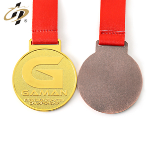 ใหม่โลโก้ที่กำหนดเองบราซิล Jiu-Jitsu รางวัลเหรียญโลหะทำในประเทศจีน - Product Image 4