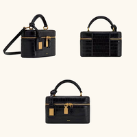 Sac bandoulière femme en cuir poli brillant de haute qualité, style bohème, avec quincaillerie solide, idéal pour le bureau, livraison rapide