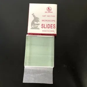 50 шт. 72 шт. 1 мм 1,2 мм 25,4*76,2 необработанные края 7102 прозрачное стекло для микроскопа слайды
