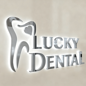 Letrero de tienda de letreros de letras Led retroiluminado de Metal personalizado iluminado para <span class=keywords><strong>dentista</strong></span> de clínica Dental - Product Image 2