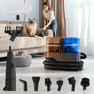 Limpiador a Vapor de Alta Potencia con Fuerza de Succión de 17 kPa para la Eliminación Profunda de Manchas en Superficies de Tela y Tapicería para Uso en Automóviles y Hoteles - Product Image 4