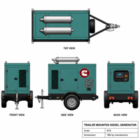 Générateur diesel silencieux 25kva 30kva 40kva 50kva 60kva 100kva 150kva 200kva 250 Kva Cummins Weichai Baudouin Yuchai Genest Prix