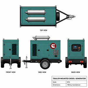Générateur diesel silencieux 25kva 30kva 40kva 50kva 60kva 100kva 150kva 200kva 250 Kva Cummins Weichai Baudouin Yuchai Genest Prix - Product Image 3