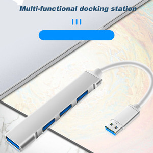 4 in 1 Multiport USB <strong>3</strong>.0 <strong>to</strong> 4 Ports USB <strong>3</strong>.0 Aluminum Alloy HUB Adapter for <strong>Computer</strong> Transfer <strong>Data</strong> USB HUB Adapter - Product Image 3