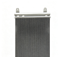 Condensateur de climatisation en aluminium FULAO OEM 34D-820-411A pour VW Polo, Nouvelle Santana, Nouvelle Jetta, Skoda Fabia avec sécheur intégré, testé à 100 % pour la tenue des fuites