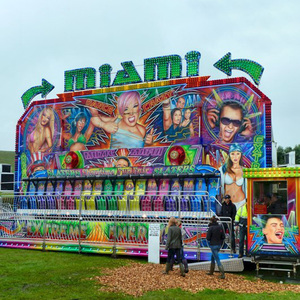 Balade d'attractions portable Miami Ride Thrilling Space Trip Travel Rides Super Swing Amusement Park Rides Trip Space Travel Rides - Product Image 5