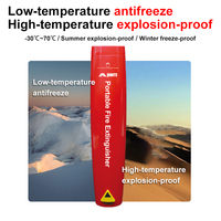 Extincteur aérosol portable JAT-119 de 119 ml - Classement 13B 5F Types B/C/E/F Certifié CE Écologique pour Résidentiel/Bureau