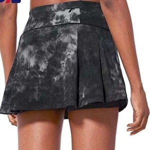 Falda Deportiva Personalizada Antiexposición de Nylon y Spandex para Fitness y Tenis, Muestra de Pedido, Pantalones Cortos Deportivos para Mujer, Culottes para Correr - Product Image 2