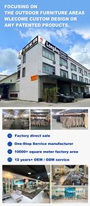 مجموعة حديقة من مصنع فوشان للفندق مع أريكة حديقة من خشب الساج السميك - Product Image 4