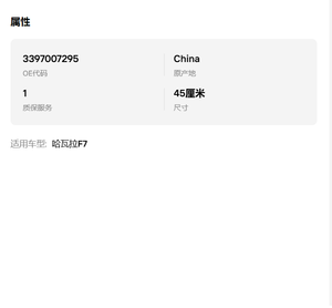 Tergicristallo 3397007295 in Offerta per Great Wall Haval F7 F7X 2019- Ricambi Auto - Product Image 5