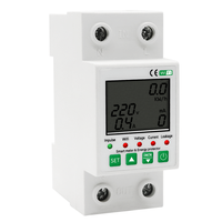 Compteur d'énergie WiFi à Rail Din de haute qualité, Watt-mètre numérique monophasé à 4 fils AC 220V