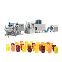 Volledig automatische snoepmachine van industriële kwaliteit met een productiecapaciteit van 150-600 kg/uur