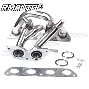 Collecteur d'échappement de course en acier inoxydable à tube long pour systèmes d'échappement Toyota MRS MR2 Spyder 1.8L DOHC 4 cylindres (1999-2007) - Product Image 1
