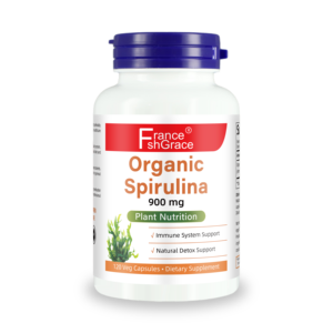 Fabricante de Suplementos Nutracéuticos de Espirulina 900 mg para Apoyo Inmunológico y Nutrición Vegetal 120 Cápsulas de Espirulina - Product Image 5