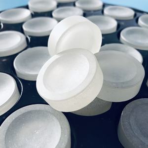 Giá rẻ nhà máy tùy chỉnh quang vuông Sapphire Chưa được đánh bóng mờ kính bảo vệ đĩa - Product Image 1