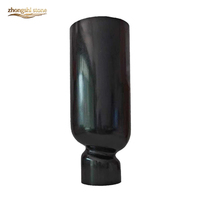 Vase sur piédestal en marbre beige travertin, forme personnalisée, marbre artisanal de qualité supérieure pour la décoration intérieure