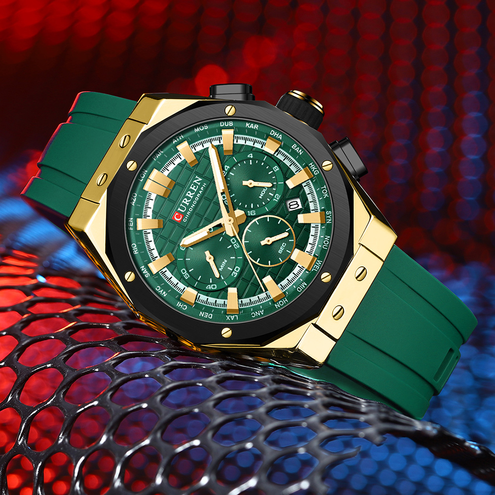 Reloj de Pulsera CURREN 8464 para Hombre de Cuarzo, Moda Deportiva