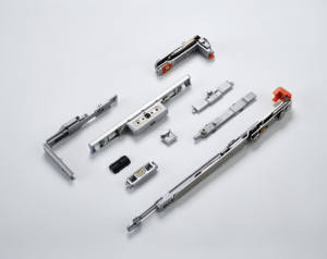 Quincaillerie de porte et fenêtre à charnière de style industriel, conception à <span class=keywords><strong>suspension</strong></span> scellée à 180°, en alliage de zinc, accessoires de <span class=keywords><strong>cuisine</strong></span> - Product Image 5