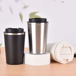 Taza de Café de Acero Inoxidable con Aislamiento al Vacío de Doble Pared, Personalizable con Logotipo, Portátil para Oficina, Hogar, Auto y Viajes, Termo - Product Image 2