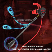 Earphone Gaming In-ear Berkabel G35 dengan Peredam Kebisingan Aktif & Tahan Air IPX6, Jack Dual Type-C & 3.5mm, Mikrofon Internal