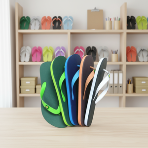 Sandalias Planas <span class=keywords><strong>de</strong></span> Diseño <span class=keywords><strong>para</strong></span> <span class=keywords><strong>Hombre</strong></span> y Niño, Fabricadas en Fuzhou, Calzado Informal Popular, <span class=keywords><strong>Chanclas</strong></span> <span class=keywords><strong>para</strong></span> Interiores y Exteriores - Product Image 3