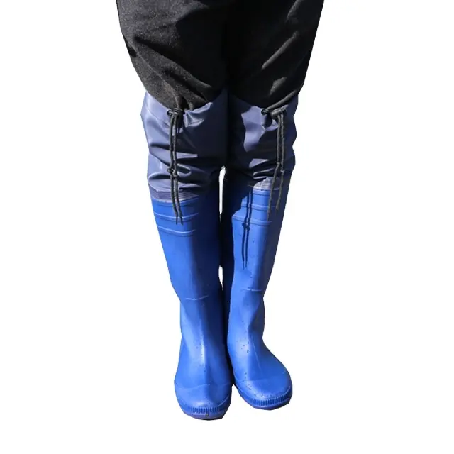 2022 Top quality Paddy boots or Men Waterproof pvc Rice Planting Farm Rain Boots