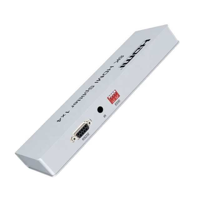 Metal OEM Private Mold 8K 60Hz 4K 120Hz HDR 2.1 Splitter 1 in 4 Out 7680x4320/60Hz & 1080p EDID Support