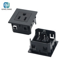 Cassette de rallonge avec prise US NEMA 5-15 et plaque frontale, accessoires industriels, borne de soudage