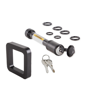 Ensemble de serrures pour <span class=keywords><strong>attelage</strong></span> de <span class=keywords><strong>remorque</strong></span> 5/8\", verrouillage de goupille de récepteur, goupille <span class=keywords><strong>antivol</strong></span> pour <span class=keywords><strong>attelage</strong></span>, convient aux récepteurs d'<span class=keywords><strong>attelage</strong></span> de 2\", avec coussin en caoutchouc - Product Image 1