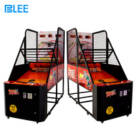 Machine de jeu d'arcade de basket-ball de rue Machine de basket-ball à pièces Kits de machine de jeu de tir