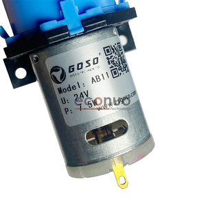 Pompe à liquide péristaltique <span class=keywords><strong>GOSO</strong></span> AB11 à régulation de vitesse 24V 7.5W DC pompe à encre pour imprimante humaine Xuli DTF/UV pompe d'aspiration à encre blanche - Product Image 5