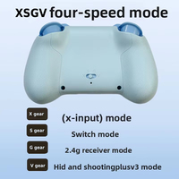 Nouvelle manette de jeu sans fil pour PC/NS/Android/ avec déclencheur à effet Hall, détection de mouvement et retour de vibration pour Switch