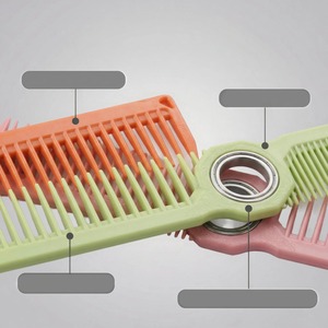 Peigne à cheveux de haute qualité pour la coupe, design perforé, en matériau PEK, peigne aigle, peigne de barbier pour la coiffure - Product Image 6