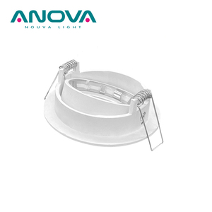 Angle Adjustable Recessed <b>Downlight</b> Frame LED GU10 MR16 Aluminum Housing 75mm Cut Out IP20 <b>Downlight</b> Housing - Product Image 2