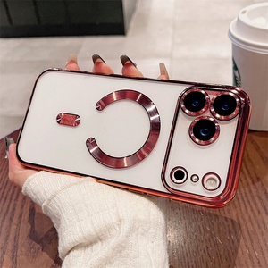 เคสโทรศัพท์แม่เหล็ก TPU สำหรับ iPhone 17 Pro Max, เคสใสกันกระแทกสำหรับ iPhone 16 15 14 13 Pro Max - Product Image 6